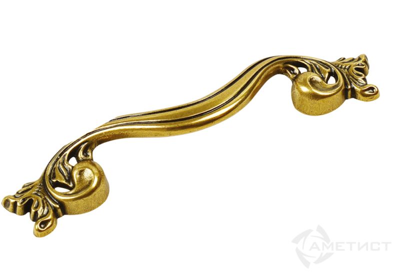 Ручка мебельная  1516Z09600.96 мм, состаренное золото